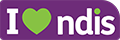 I love NDIS logo