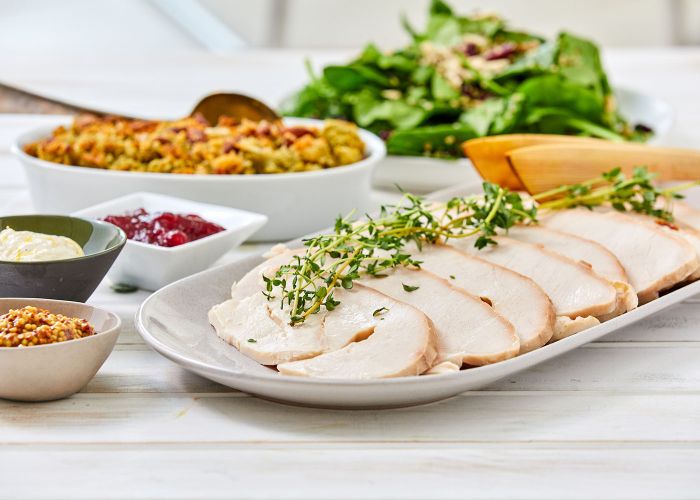 1/2 kg Turkey Breast, Cooked + Sliced - serves 4