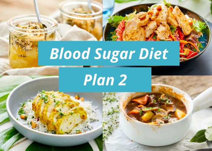 Blood Sugar Diet - Plan 2 - Add Your Own Salad Greens