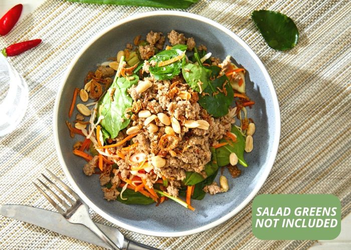 Pork larb salad - Add Your Own Salad Greens