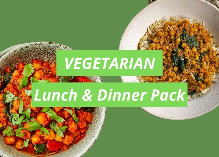 Vegetarian Lunch + Dinner Pack - 5 day